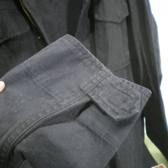 Arizona Jean Company Black Long Light Zippered Jacket, Size XL - Picture 5 of 11